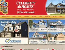Tablet Screenshot of celebrityhomesomaha.com